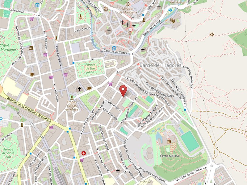 Mapa ubicación OpenBlue Cuenca